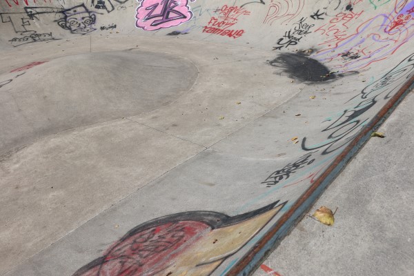 Ferrugem no coping do skate park ©Tiago Mendes Dias/JdG